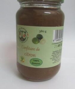 Confiture de citron (300 gr ou 380 gr)