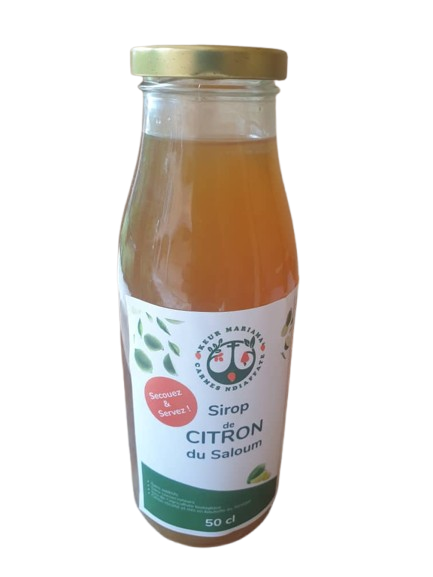 Sirop de citron (50 cl)